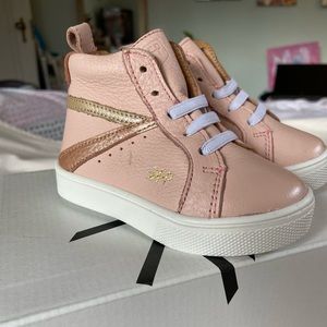 Freshly Picked Hightop Sneaker Pink 5T